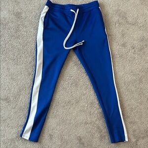 Rue21 Blue and White Joggers